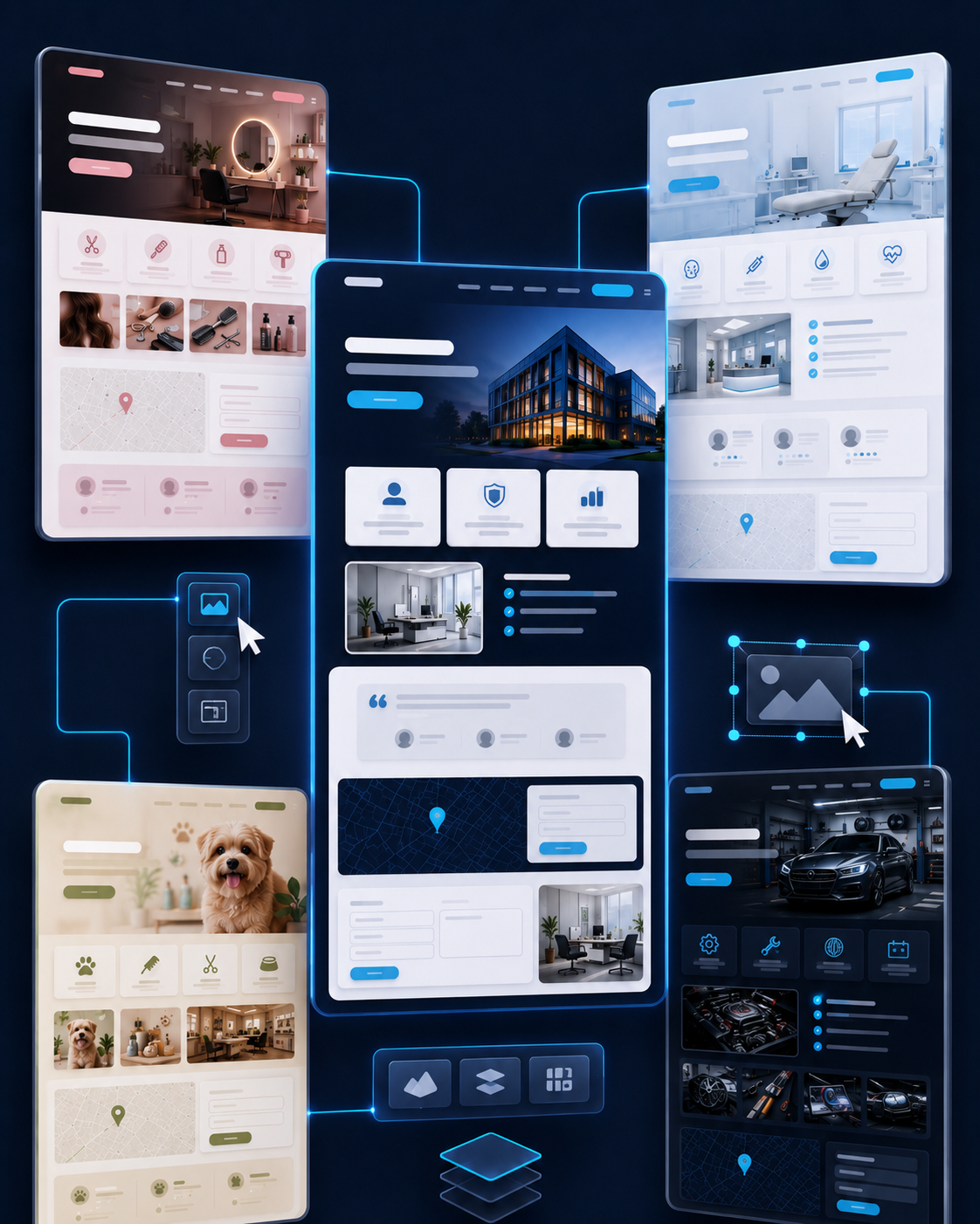 Kit de 10 Sites Prontos pra Personalizar